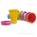 Silicone Collapsible Cup/Folding Cup/travel mug